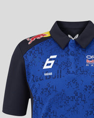 Red Bull Racing F1 Kid's 2026 Isack Hadjar Team Polo- Youth Blue