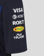 Red Bull Racing F1 Kid's 2026 Team T-Shirt - Youth Blue/Navy