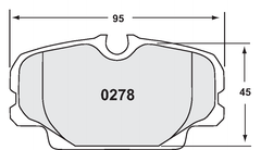 PFC Carbon Metallic Brake Pad 0278.xx.17.44