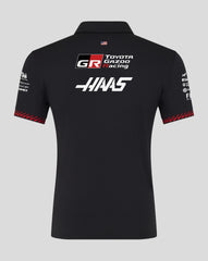 Haas Racing F1 2026 Men's Team Polo Shirt - Black