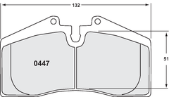PFC Carbon Metallic Brake Pad 0447.XX.17.44