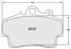 PFC Carbon Metallic Brake Pad 0737.xx.16.44