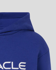 Red Bull Racing F1 Kid's Large Logo Hoodie - Youth Navy/Blue/Grey