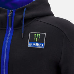 Monster Energy Yamaha Men's Travel Full Zip Hoodie - Black
