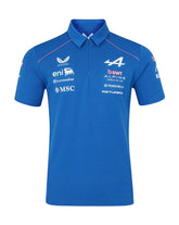Alpine Racing F1 2026 Men's Team Polo Shirt - Lapis Blue