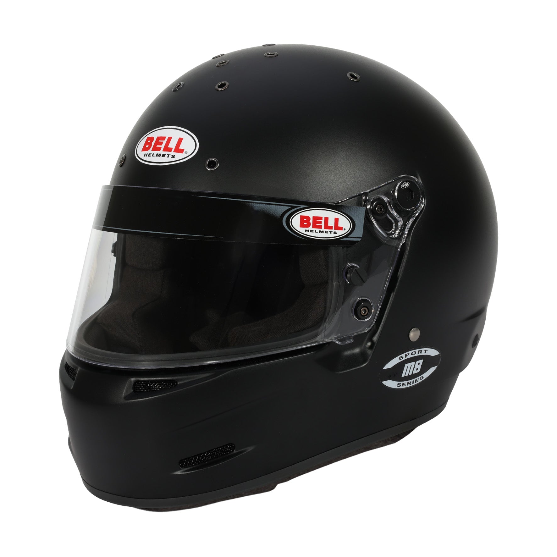 Bell M8 SPORT Multi-Purpose Racing Helmet - Snell SA2025, Snell SA2025 | Matte Black