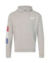 Red Bull Racing F1 Max Verstappen Sleeve Graphic Pullover Hoodie - Grey