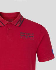 Red Bull Racing F1 Core Logo Polo - Night Sky/Chili Pepper