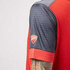 Ducati x Macron Men's Padel T-Shirt - Red/Black