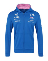 Alpine Racing F1 2026 Team Full Zip Hoodie - Lapis Blue