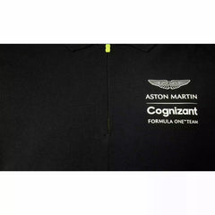 Aston Martin Cognizant F1 Lifestyle Polo Shirt - Black/Green/White
