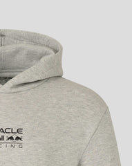 Red Bull Racing F1 Graphic Bull Hoodie - Grey Marl/Chilli Pepper