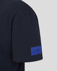 Red Bull Racing F1 Relaxed Fit Large Front Logo T-shirt - Night Sky/Chilli Pepper