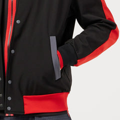 Ducati x Macron Men's Warmup College Jacket - Black
