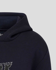 Red Bull Racing F1 Kid's Max Verstappen Pixel Graphic Pullover Hoodie - Youth Navy
