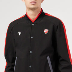 Ducati x Macron Men's Warmup College Jacket - Black