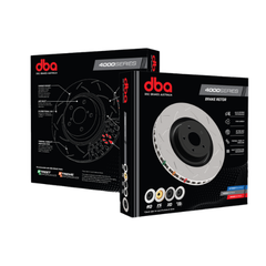DBA 2015 Ford Mustang EcoBoost/GT w/o Brembo Calipers Rear Slotted 4000 Series Rotor