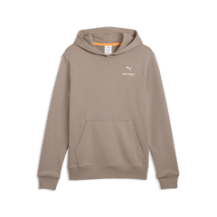 McLaren F1 Core Essentials Logo Hoodie - Puma Black/Papaya/Seafoam/Mouse Gray