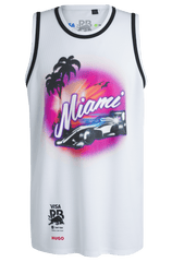 Visa Cash App RB F1 Special Edition Miami GP Tank Top Jersey - White