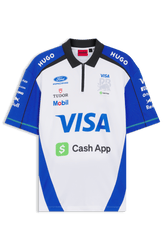 Visa Cash App RB F1 2026 Men's Team Polo Shirt - White