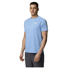 Castore Men's Mainline Short Sleeve T-Shirt - Cool Blue