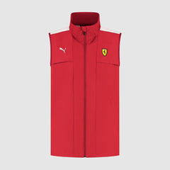 Scuderia Ferrari F1 Men's Vest -Dark Cherry/Puma Black