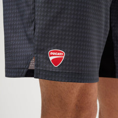 Ducati x Macron Men's Padel Shorts - Black