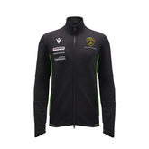 Automobili Lamborghini Squadra Corse Men's Zip Up Sweatshirt - Black