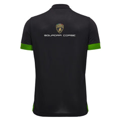 Automobili Lamborghini SC63 Hypercar Men's Team Polo Shirt - Black