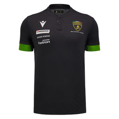 Automobili Lamborghini SC63 Hypercar Men's Team Polo Shirt - Black