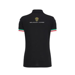 Automobili Lamborghini SC63 Hypercar Women's Team Polo Shirt - Black/White