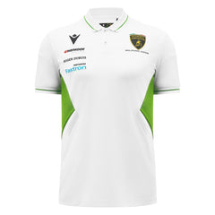 Automobili Lamborghini Squadra Corse Men's Team Polo Shirt - White