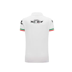 Automobili Lamborghini SC63 Hypercar Women's Team Polo Shirt - Black/White