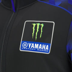 Monster Energy Yamaha Men's Fan Gear Full Zip Sweatshirt - Black