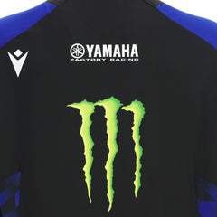 Monster Energy Yamaha Men's 2026 Team Full Zip Sweatshirt - Black