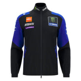 Monster Energy Yamaha Men's 2026 Team Full Zip Sweatshirt - Black