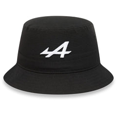 Alpine Racing F1 New Era Team Color Bucket Hat - Black
