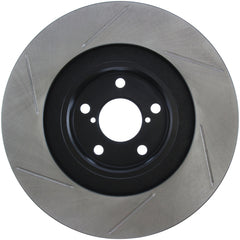StopTech Power Slot 02-10 WRX Front Left SportStop Slotted Rotor