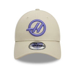 Haas Racing F1 New Era 9Forty Seasonal Baseball Hat - Beige