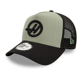 Haas Racing F1 New Era Seasonal EF Trucker Hat - Black