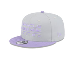 Red Bull Racing F1 New Era 9fifty 2T Color Flat Brim Gray Hat - Navy/Purple/Yellow Trim