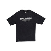 McLaren F1 x New Era Washed Logo T-Shirt - Stone/Black/White
