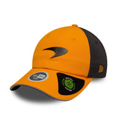 McLaren Racing F1 New Era Women's 2025 Team Open Back Hat - Papaya