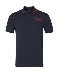 Red Bull Racing F1 Core Logo Polo - Night Sky/Chili Pepper