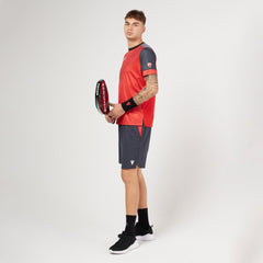Ducati x Macron Men's Padel Shorts - Black