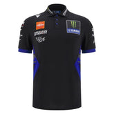 Monster Energy Yamaha 2025 Men's Team Replica Polo Shirt - Black