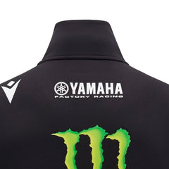 Monster Energy Yamaha 2025 Men's Team Replica Full Zip Sweatshirt - Black