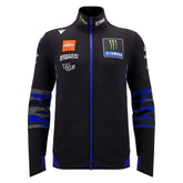 Monster Energy Yamaha 2025 Men's Team Replica Full Zip Sweatshirt - Black
