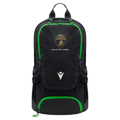 Automobili Lamborghini Squadra Corse Explorer Backpack - Black/Green