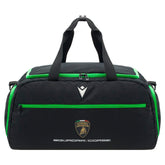 Automobili Lamborghini Squadra Corse Gym/Duffel Bag- Black